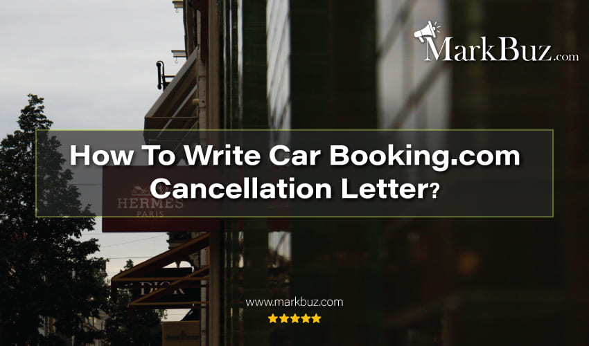 Booking.com Cancellation Letter